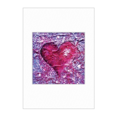 Love Purple Mini Print A4